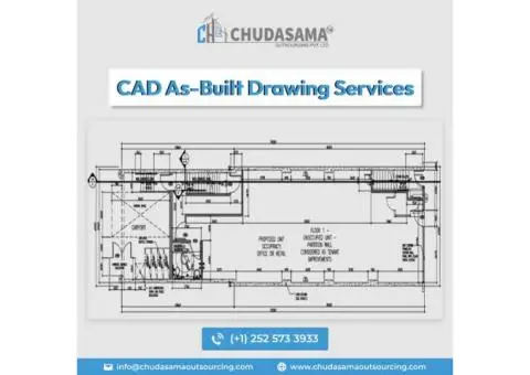 Outsource CAD As-Built Drawing Services in USA