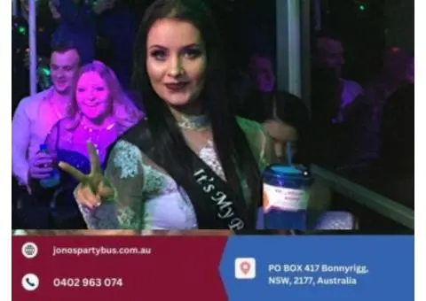 We Provide the Best Party Bus Rental in Campbelltown