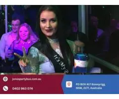 We Provide the Best Party Bus Rental in Campbelltown