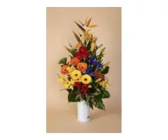 Tropical Flower Arrangement – Fresh, Bold & Beautiful