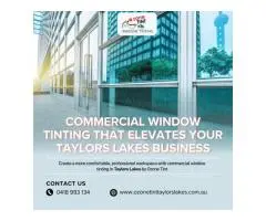 Commercial window tinting Taylors Lakes