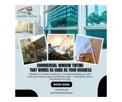 Commercial window tinting Melbourn