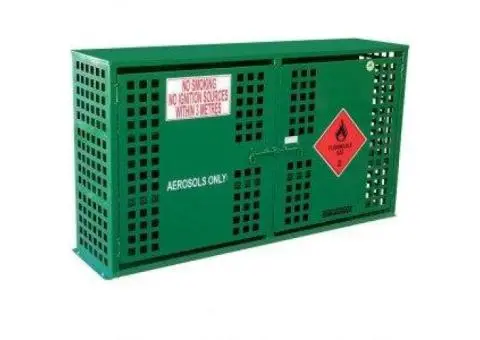 Gas cylinder storage in Australia with Heavy duty Lock facility