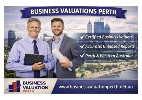 Business Valuations Perth – Certified & Independent Business Valuers