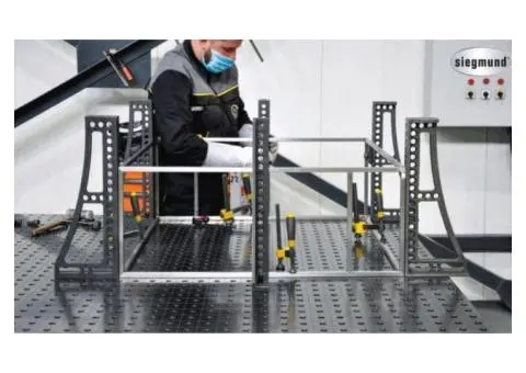 Premium Siegmund Welding Tables – Accuracy, Strength & Flexibility