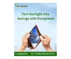 Turn Sunlight into Real Savings with Ecospread Solar