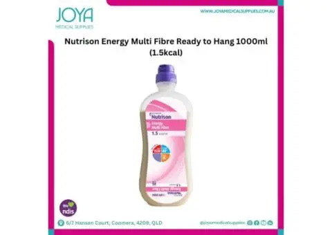 Nutrison Energy Multi Fibre Ready to Hang 1000ml (1.5kcal) - Joya Medical Supplies