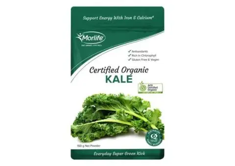 Morlife Kale Powder – Pure Green Nutrition for Everyday Wellness