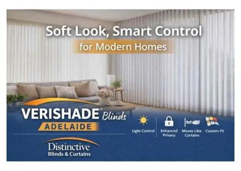 Stylish Light Control Using Verishade Blinds Adelaide
