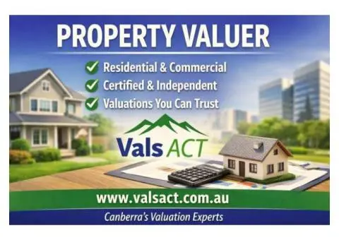 Certified Property Valuer in ACT | Residential & Commercial Valuations