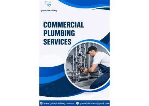 Commercial Plumbing Services in Port Hedland - Guru Plumbing