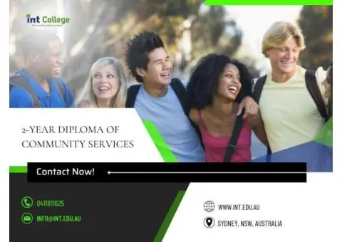 2-Year Diploma Of Community Services From INT College