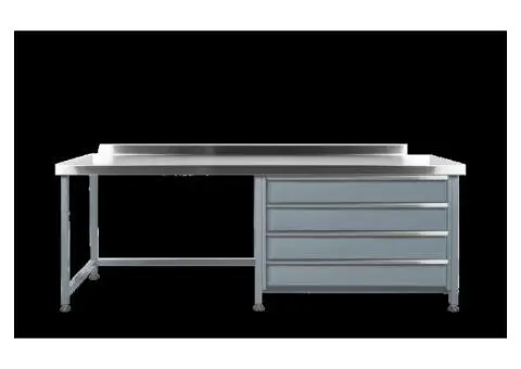 Build a Better Workspace with a Steel Workbench with Drawers