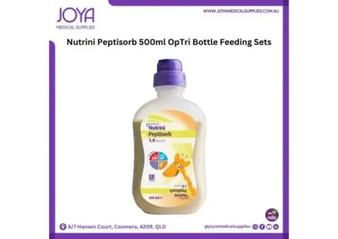 Nutrini Peptisorb 500ml OpTri Bottle Feeding Sets - Joya Medical Supplies