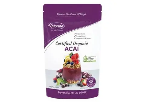 Craving Rich Chocolate Flavour & Nutrition? Try Morlife Certified Organic Cacao Powder