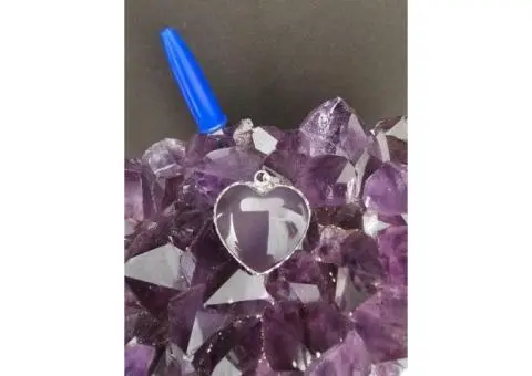 Handmade Silver Pendant with Lily Agate