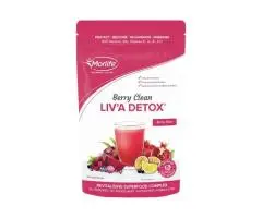 Looking for a Gentle Daily Detox? Try Morlife Berry Clean Liv’A Detox Powder