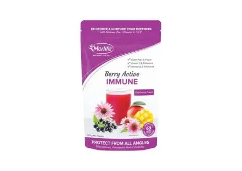 Want to Support Your Immune Routine Naturally? Try Morlife Berry Active Immune Powder