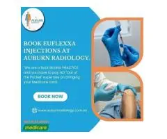 Book Euflexxa Injections at Auburn Radiology. (02) 8315 8292