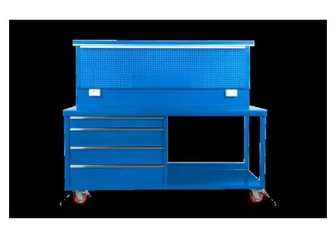 Get Serious Work Done with a Steel Cabinet Workbench