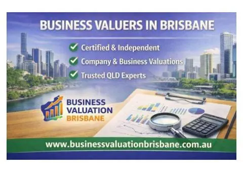 Business Valuers in Brisbane | Certified Business Valuation Experts