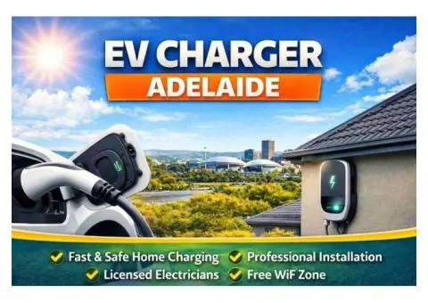 Reliable Home Charging with EV Charger Adelaide Installation Services