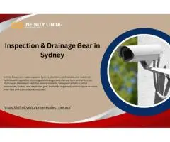 Pro-Grade Relining, Inspection & Drainage Gear in Sydney