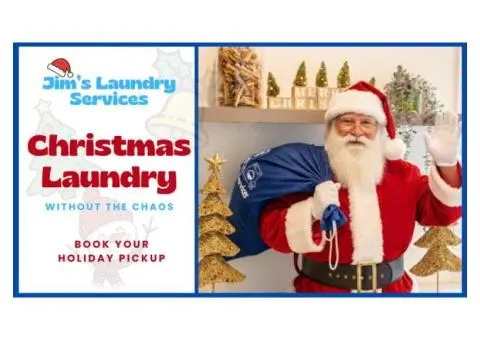 Celebrate Christmas Stress-Free: Let Professional Laundry Services Handle the Washing