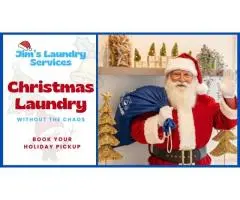 Celebrate Christmas Stress-Free: Let Professional Laundry Services Handle the Washing