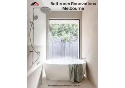 Bathroom Renovations in Melbourne