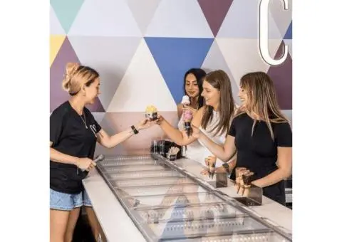 Popular Gelato Shop for Friends and Catch-Ups