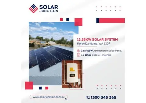 13 kw solar system for multi appliance households 