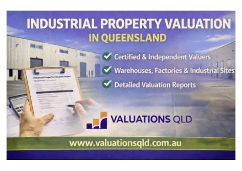 Industrial Property Valuation Services in QLD | Certified Commercial Valuers