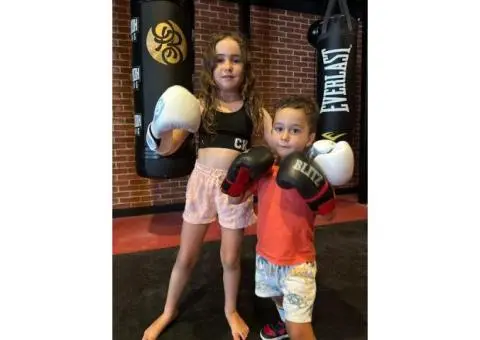 Kids Boxing Classes are fun, safe, and welcoming for all levels - 1/3