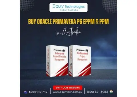 Buy Oracle Primavera P6 EPPM & PPM