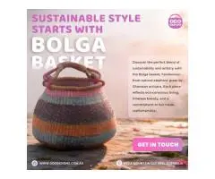 Buy African Bolga Baskets & Authentic Bolga Baskets Australia | Odo Designs