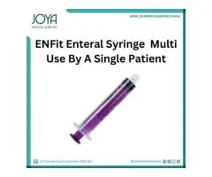 ENFit Enteral Syringe 10mL Multi Use By A Single Patient - Joya Medical Supplies