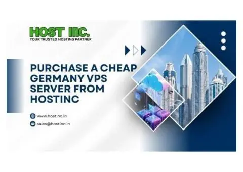 Purchase a Cheap Germany VPS Server from Hostinc
