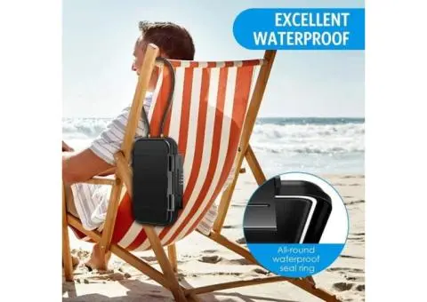 【New Version】 Portable Safe Box, Combination Security Case Lockbox with Code, Wa - 3/3