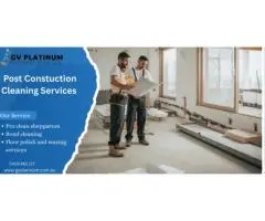 Post Construction Cleaning Services – G V Platinum
