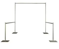 Professional Exhibition Booth with Aluminium Pipe & Drape System