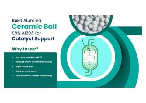 Inert Ceramic Balls for Industrial Filtration Systems