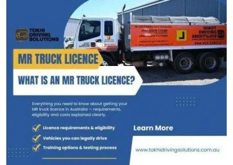 What Is an MR Truck Licence in Australia
