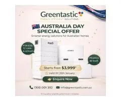 🇦🇺 Australia Day Special – Solar Battery Storage Deals!