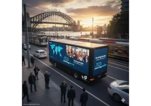 Moving Media: Unmissable Mobile Billboards.