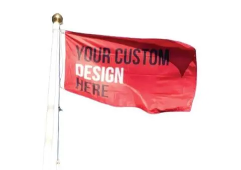 Custom Flags Australia – High-Quality Printed Flags for Business & Events
