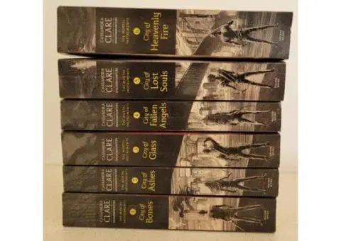 The Mortal Instruments Series. (Books 1-6). Complete set. Used/Older Reading Copy. - 3/8