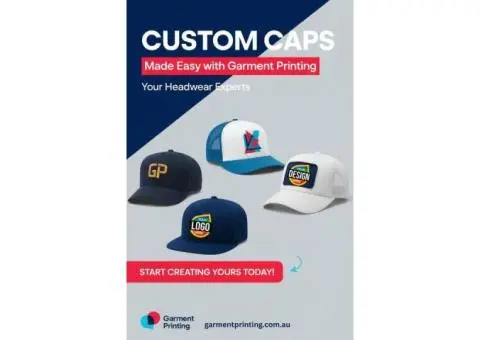 Custom Printed caps