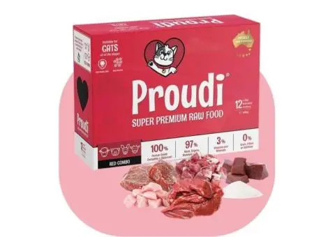 Red Combo Raw Patties for Cats