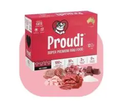 Red Combo Raw Patties for Cats